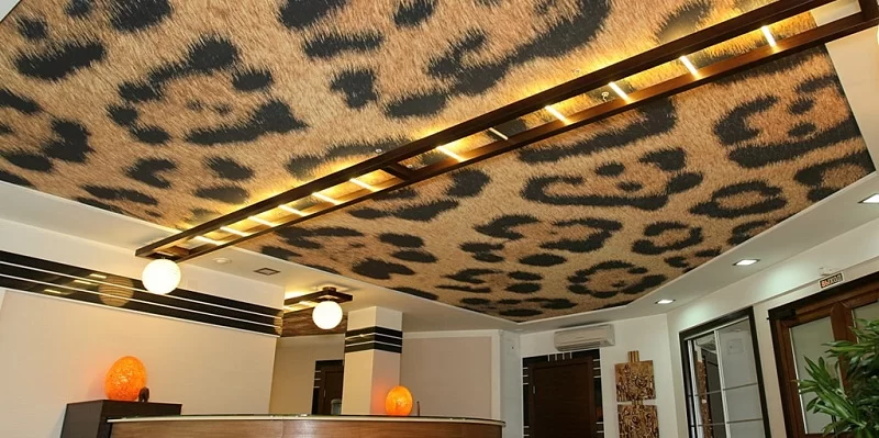fabric ceiling