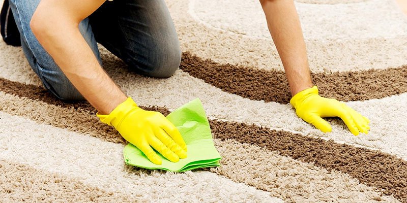Folk ways to remove stains from the carpet