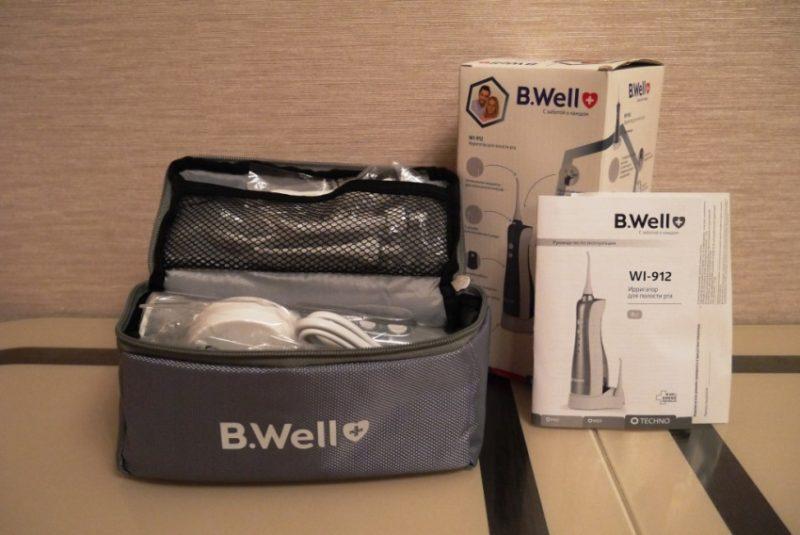 Convenient carrying bag included B Well WI-912