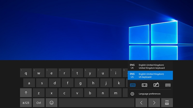 How to change keyboard layout in Windows 10?