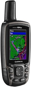 Garmin GPSMAP 64ST - paired with a smartphone